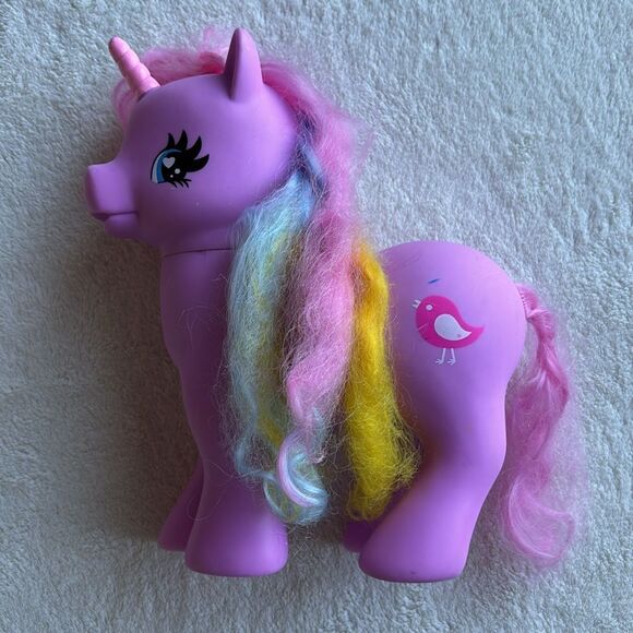 My‎ little Pony Gi-Go Wonderland 10” Large Purple Unicorn lot - Picture 4 of 5